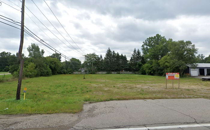 Oxbow Lake Pavilion - Now An Empty Lot (newer photo)
